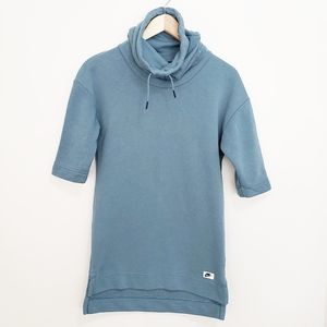 NIKE Cowl Neck Long Sweatshirt Top